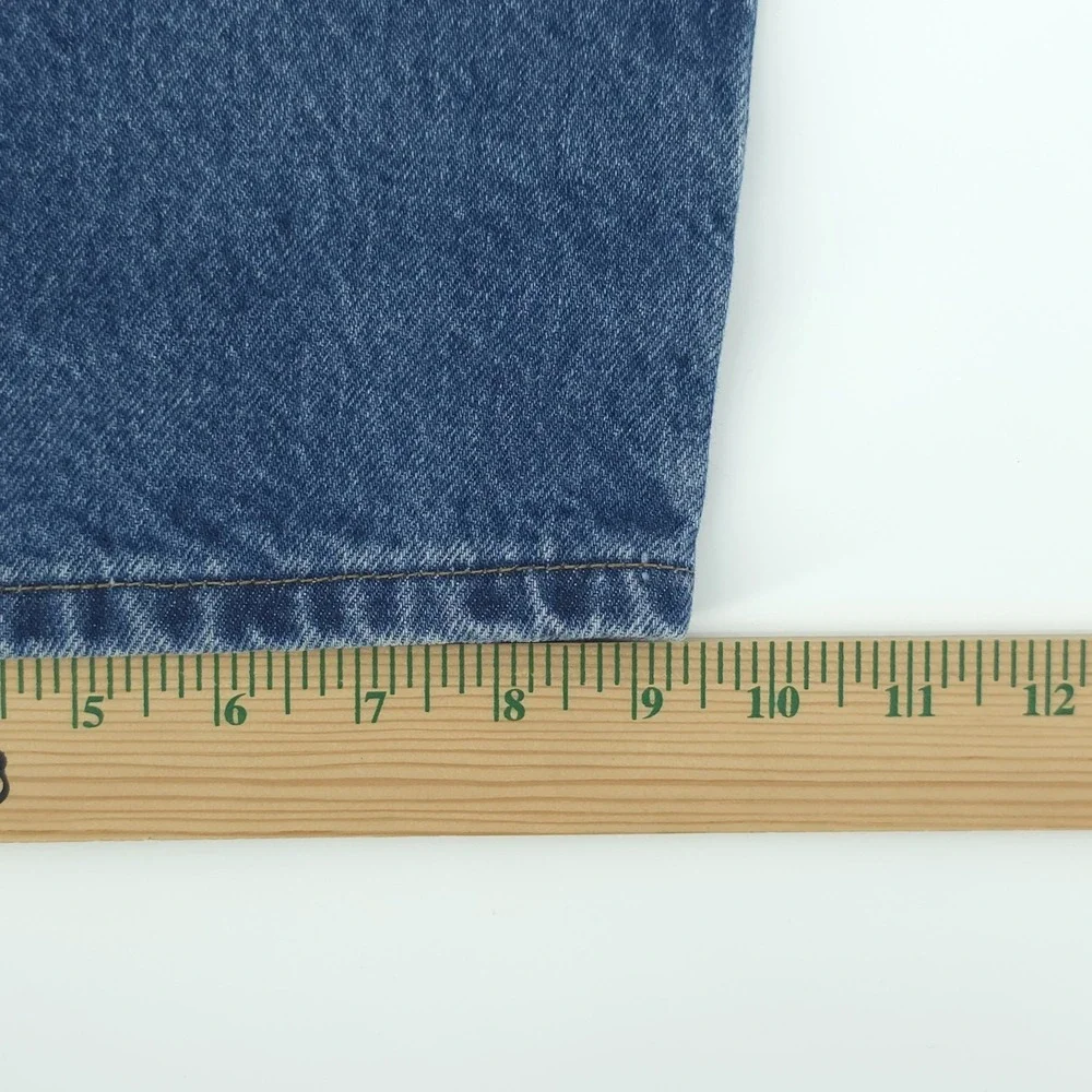 Carhartt Blue Jeans Mens 42X30 Relaxed Fit Denim Straight‎ Leg Work